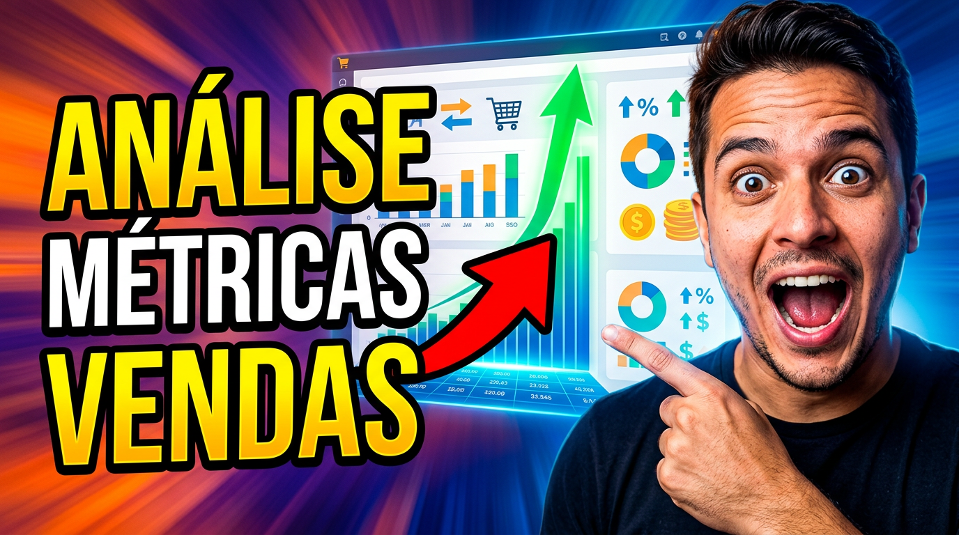 Análise de métricas de vendas no Mercado Livre